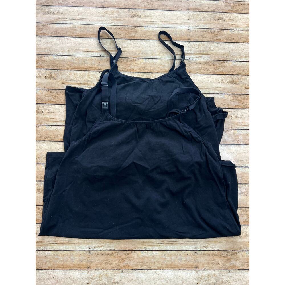 Bestform Maternity Black Nursing Cami Bundle Tank Top Size M